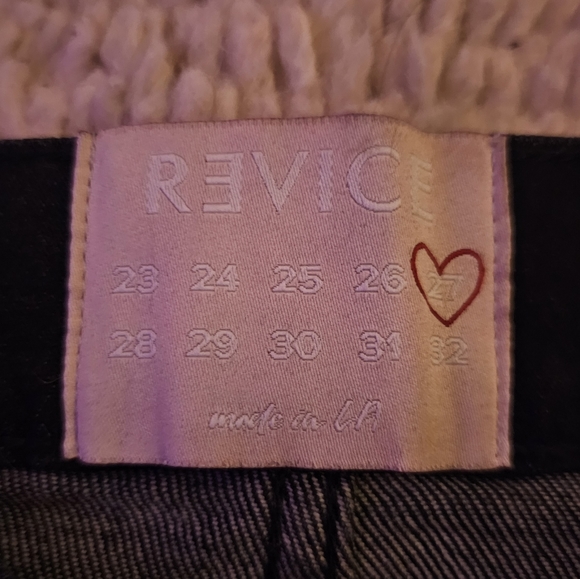 Revice Uptown High Waist Straight Leg Jeans Nirvana - Picture 3 of 3